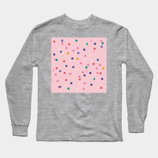 Pink Confetti Disco Long Sleeve T-Shirt